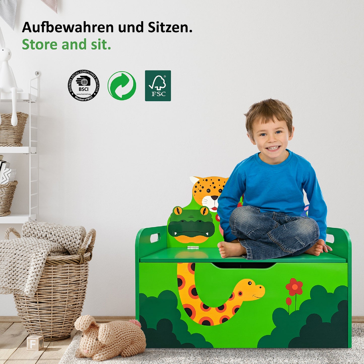 Kindersitzbank DSCHUNGEL